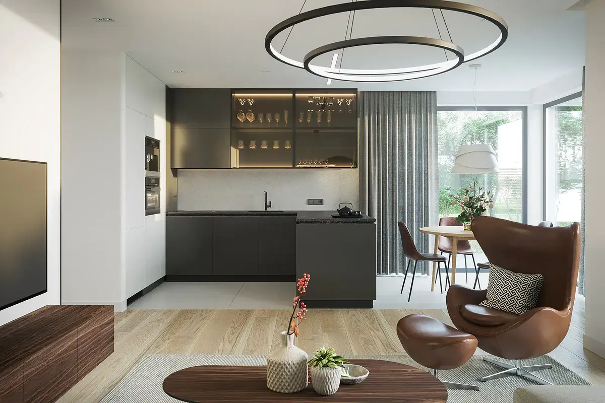 Leśne Tarasy kuchnia